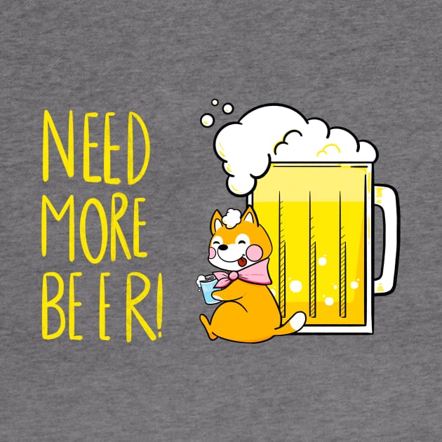 Need more beer-corgi by Cuteful